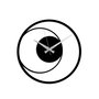 Wallity Circle 15 Reloj de Pared Decorativo de Metal Negro